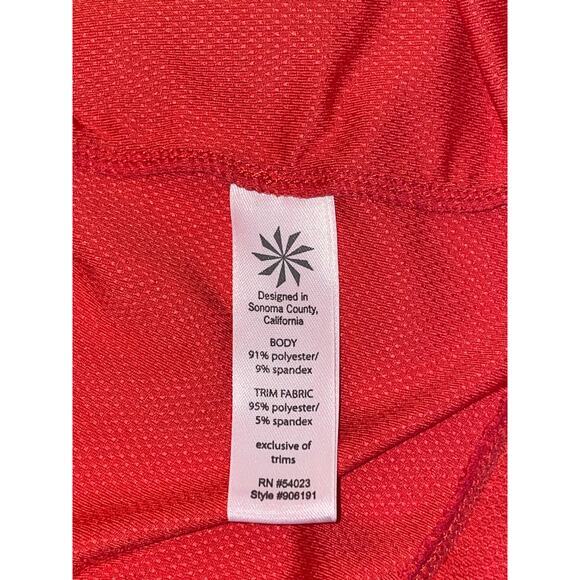 Athleta Lightweight Workout Top with Lace Detail - Size M - Picture 6 of 7